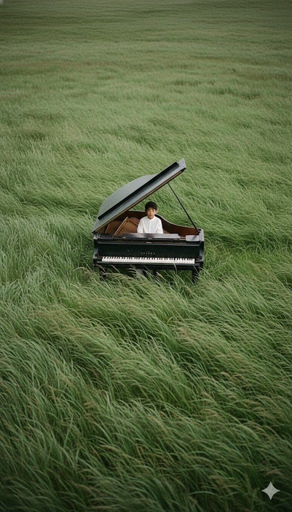 Silent Green Symphony – Cinematic Healing Editorial Photography